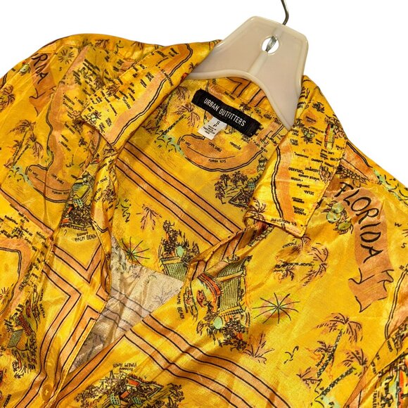 Urban Outfitters Summer adventure travel FLORIDA posctard print top S - Picture 4 of 5